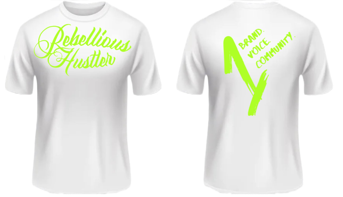 The Rebellious Hustler Moto Tshirt