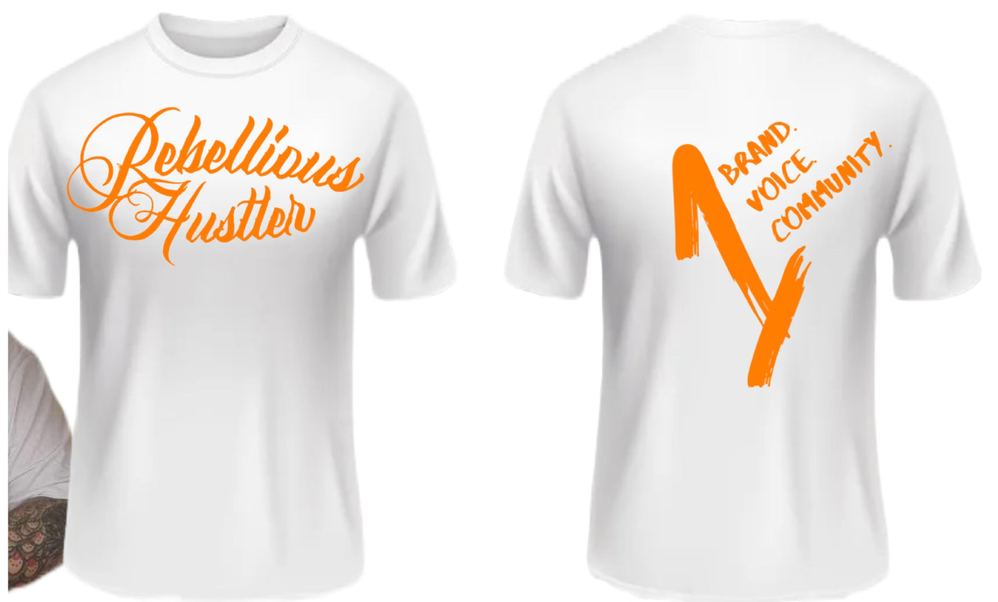 The Rebellious Hustler Moto Tshirt