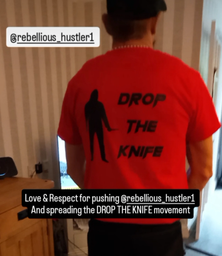 DROP THE KNIFE & THE SCUM OF BRUM UNISEX T'SHIRTS