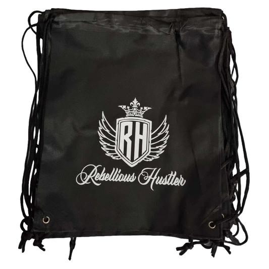 Rebellious Hustler Drawstring Bag