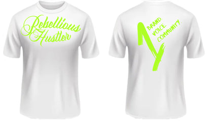 The Rebellious Hustler Moto Tshirt