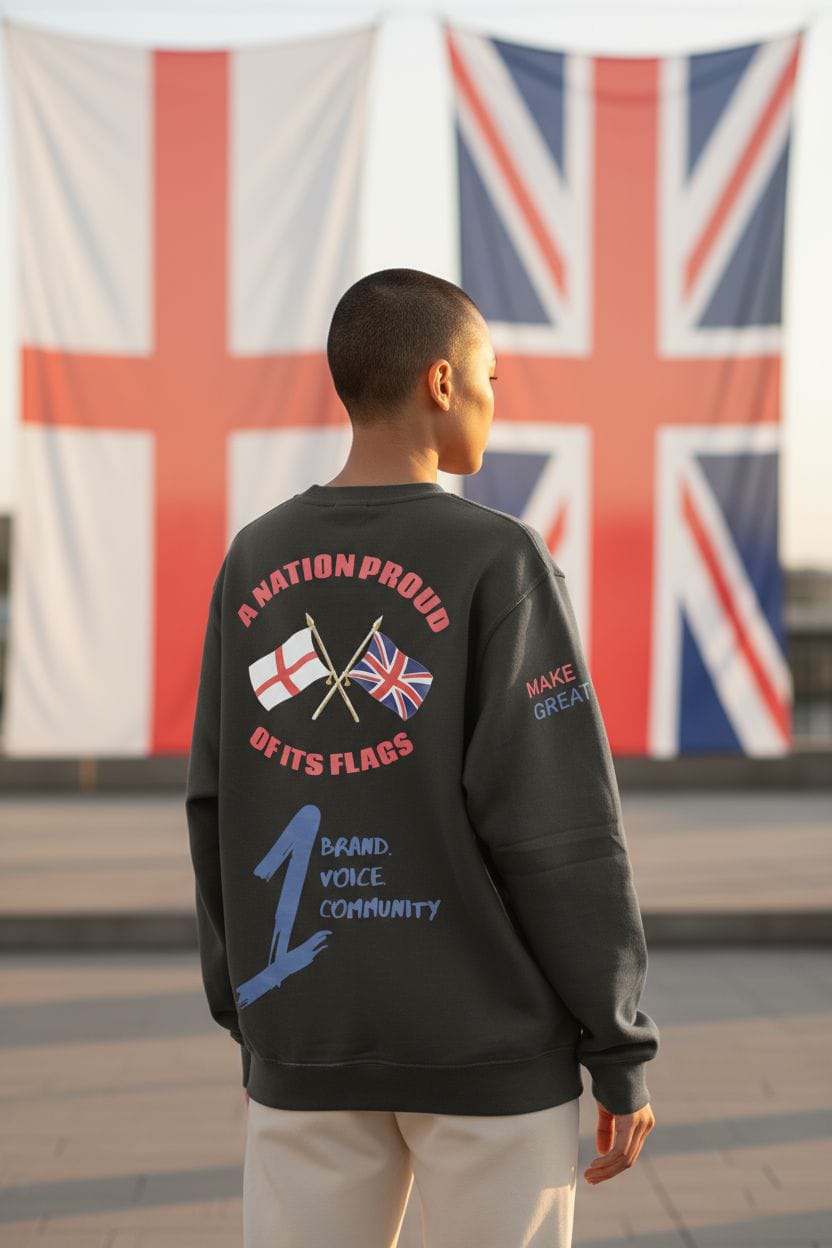 ZIPPED JACKET A NATION PROUD OF ITS FLAGS